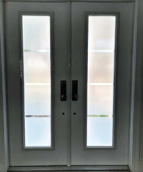 Decorative door films